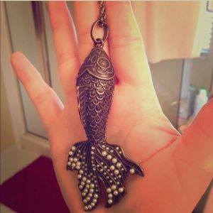 Lucky Brand Koy fish necklace